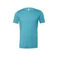 Camiseta hombre algodón poliéster Heather Aqua XXL