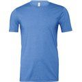 Camiseta hombre algodón poliéster Heather Columbia Blue L