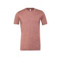 Camiseta hombre algodón poliéster Heather Mauve XXL