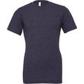 Camiseta hombre algodón poliéster Heather Midnight Navy S