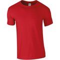 Camiseta hombre algodón preencogido Red XL