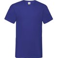 Camiseta hombre cuello de pico Azul L