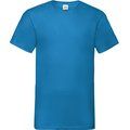 Camiseta hombre cuello de pico Azur Blue M