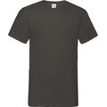 Camiseta hombre cuello de pico Gris S