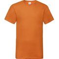 Camiseta hombre cuello de pico Orange M