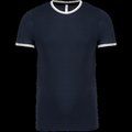 Camiseta hombre con cuello redondo Navy / Off White L