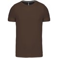 Camiseta hombre entallada Marrón 3XL