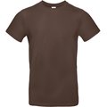 Camiseta hombre Ring-Spun Marrón 3XL