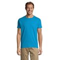 Camiseta Hombre Tubular 100% Algodón Aqua S