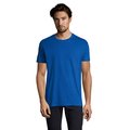 Camiseta Hombre Tubular 100% Algodón Azul Royal XL