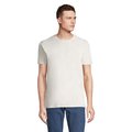 Camiseta Hombre Tubular 100% Algodón Blanco Roto L