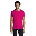 Camiseta Hombre Tubular 100% Algodón Fuchsia XXL