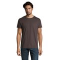 Camiseta Hombre Tubular 100% Algodón Gris Oscuro S