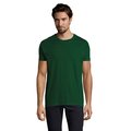 Camiseta Hombre Tubular 100% Algodón Verde Botella Oscuro 3XL