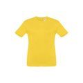 Camiseta Infantil Algodón 100% Amarillo 8