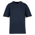 Camiseta infantil de algodón con mangas caídas Navy Blue 4/6 ans