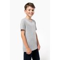 Camiseta infantil corte ajustado 100% algodón