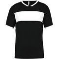 Camiseta infantil de deporte Black / White 4/6 ans