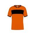 Camiseta infantil de deporte Orange / Black 4/6 ans