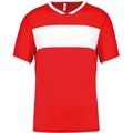 Camiseta infantil de deporte Sporty Red / White 4/6 ans