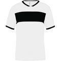 Camiseta infantil de deporte White / Black 12/14 ans