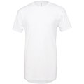 Camiseta larga para hombre Blanco S