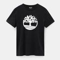 Camiseta con Logo de árbol Black S