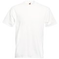 Camiseta manga corta algodón Blanco XXL