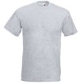 Camiseta manga corta algodón Gris XXL