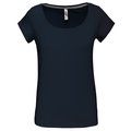 Camiseta manga corta algodón mujer Navy XL