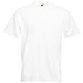 Camiseta manga corta algodón White 4XL