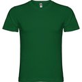 Camiseta manga corta escote en pico tubular VERDE BOTELLA M