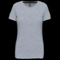 Camiseta manga corta mujer algodón Oxford Grey XXL