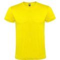 Camiseta Manga Corta Tubular Amarillo S