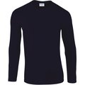 Camiseta manga larga algodón de chico Navy M