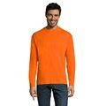 Camiseta Manga Larga Hombre 150g Naranja XL