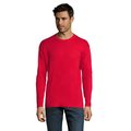 Camiseta Manga Larga Hombre 150g Rojo XXL