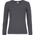 Camiseta manga larga mujer algodón DARK GREY L