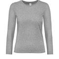 Camiseta manga larga mujer algodón Sport Grey S