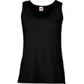 Camiseta sin mangas entallada Black XS