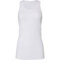 Camiseta sin mangas holgada White S