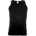 Camiseta sin mangas hombre algodón Black XL