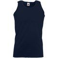 Camiseta sin mangas hombre algodón Deep Navy S