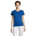 Camiseta Mujer 150g Algodón Azul Royal L