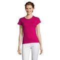 Camiseta Mujer 150g Algodón Fucsia XL