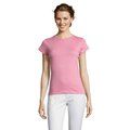 Camiseta Mujer 150g Algodón Rosa XL