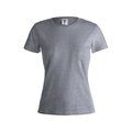 Camiseta Mujer Algodón 150g/m2 Gris XL