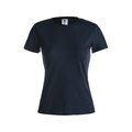 Camiseta Mujer Algodón 150g/m2 Marino Oscuro XL