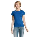 Camiseta Mujer Algodón Semi-Peinado Azul Royal M