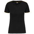 Camiseta mujer antibolitas Black / Yellow XS